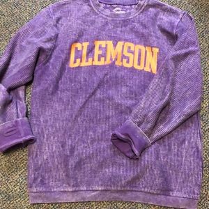 Vintage Clemson Sweatshirt - Sz Small